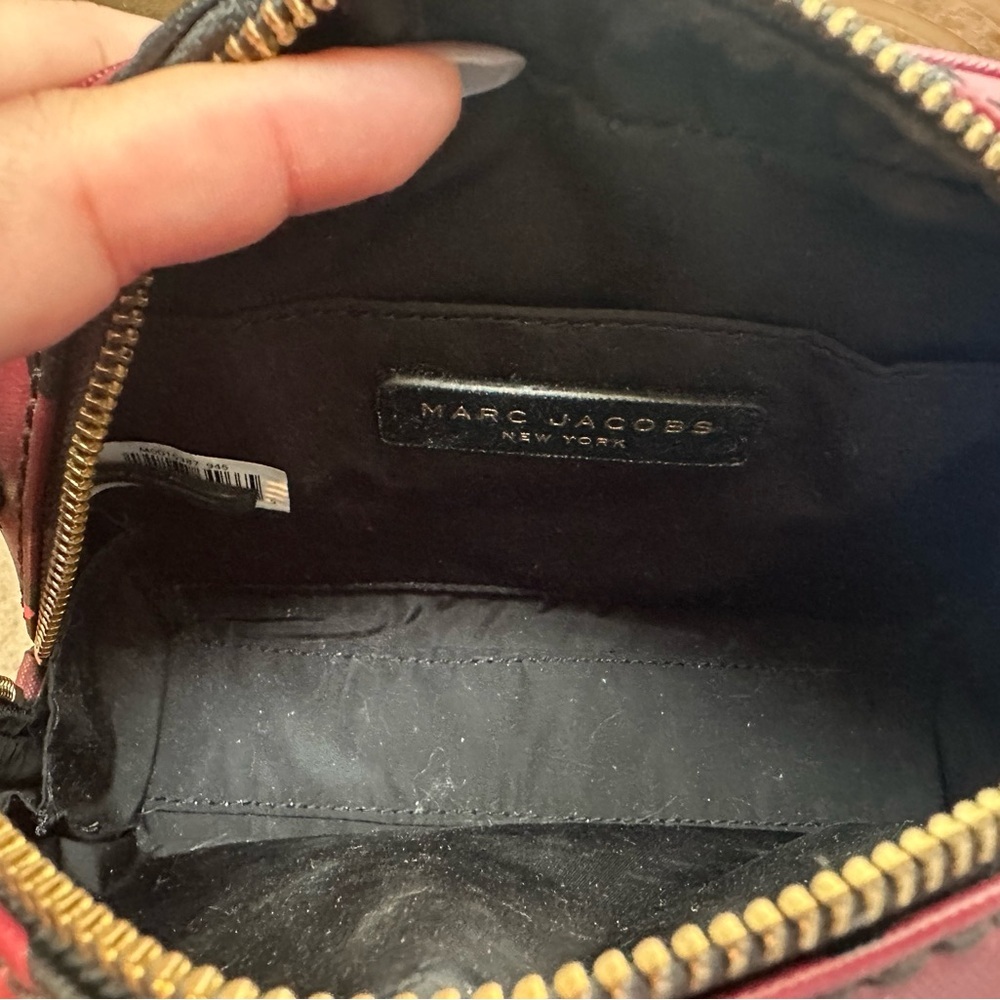Marc Jacobs Pink and Black Leopard Crossbody Bag - Picture 6 of 8
